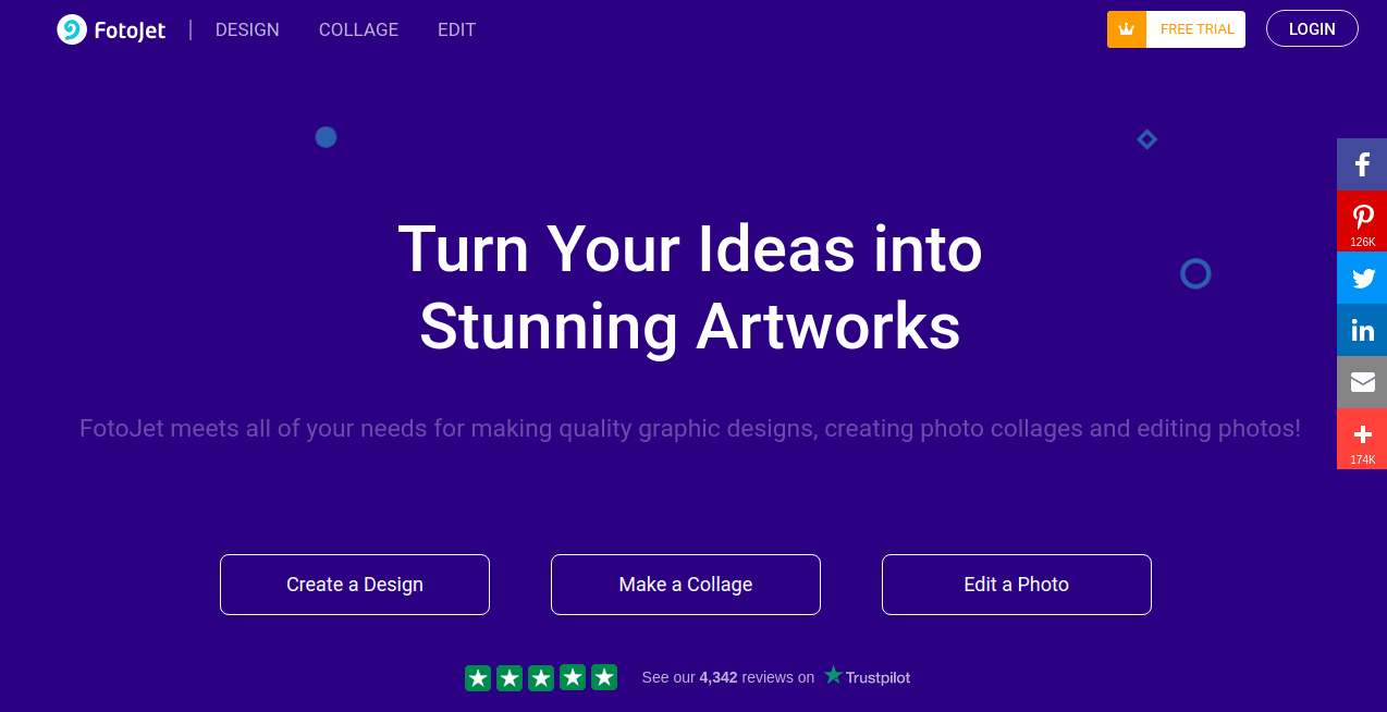 FOTOJET - youtube banner maker