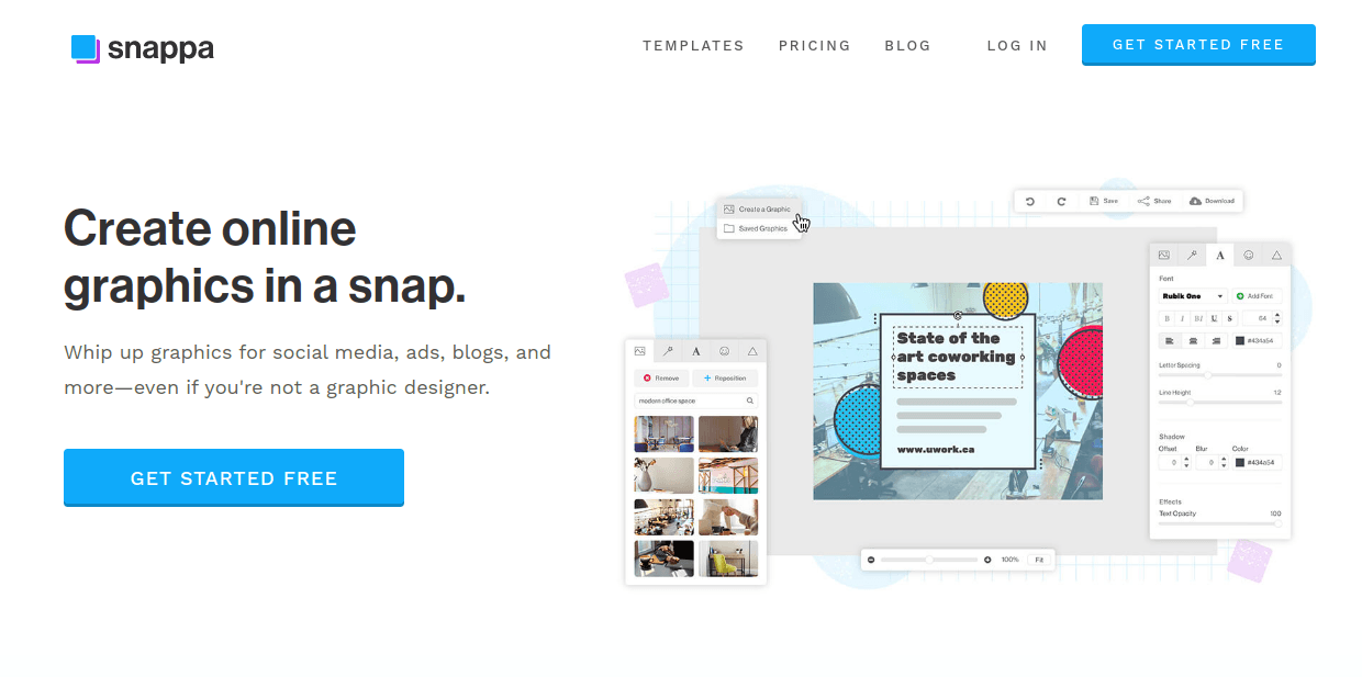 Snappa - youtube banner maker 