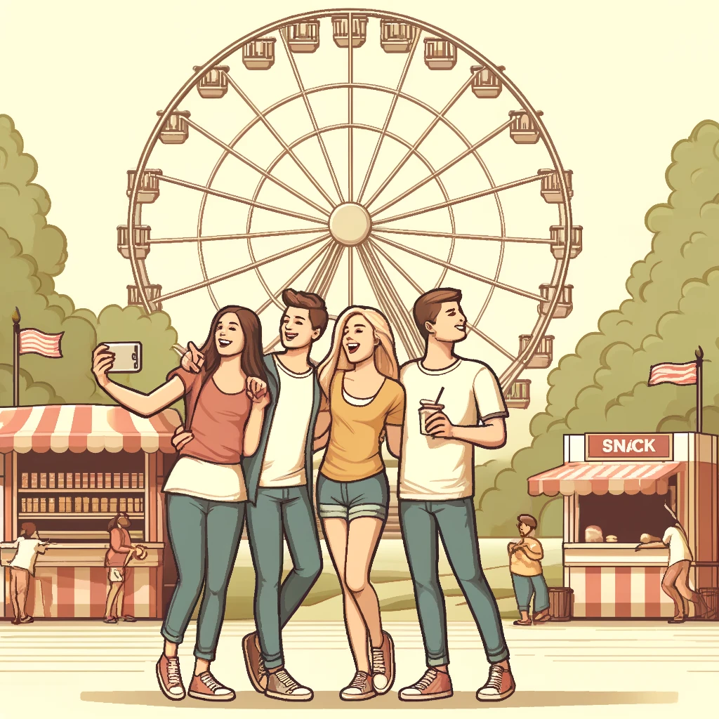 Amusement park captions for Instagram