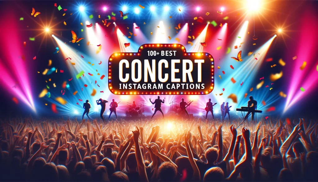 Best Concert instagram Captions