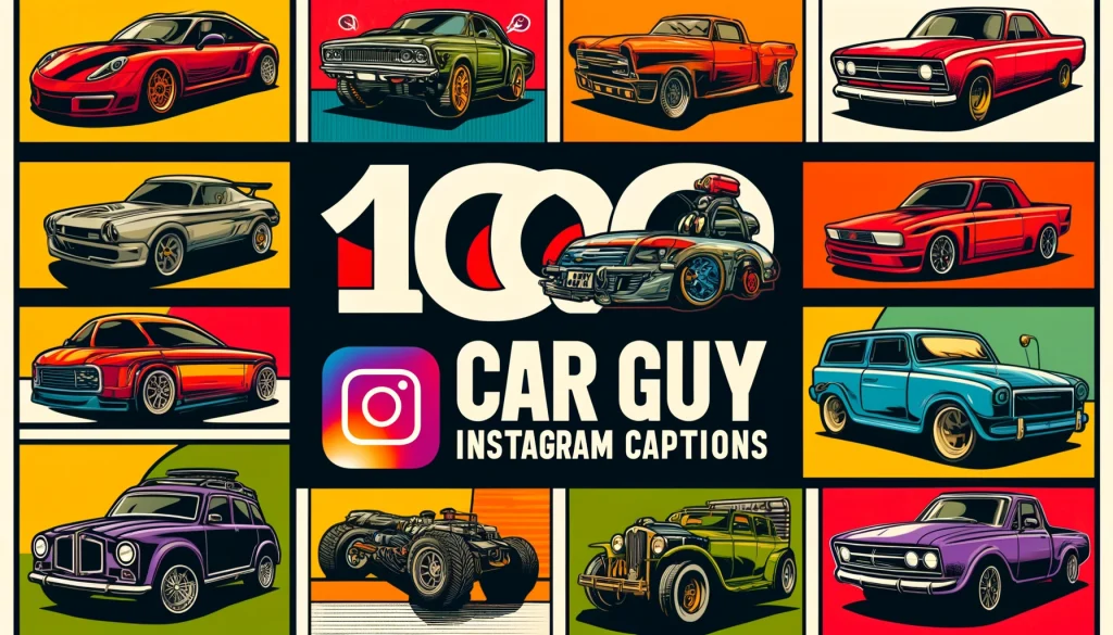 Car guy Instagram captions
